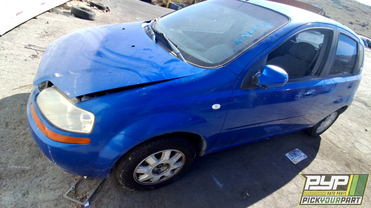 2005 CHEVROLET AVEO available for parts