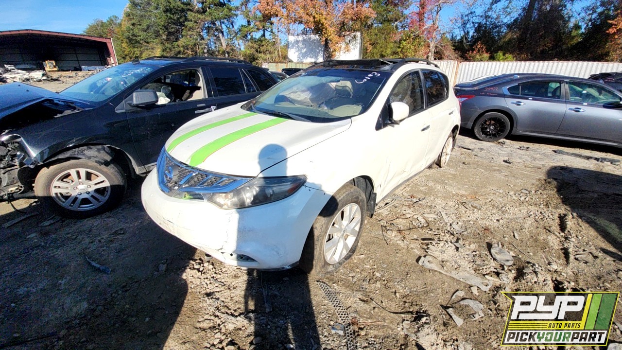 2011 NISSAN MURANO available for parts