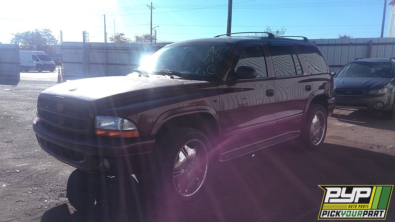 2002 DODGE DURANGO available for parts