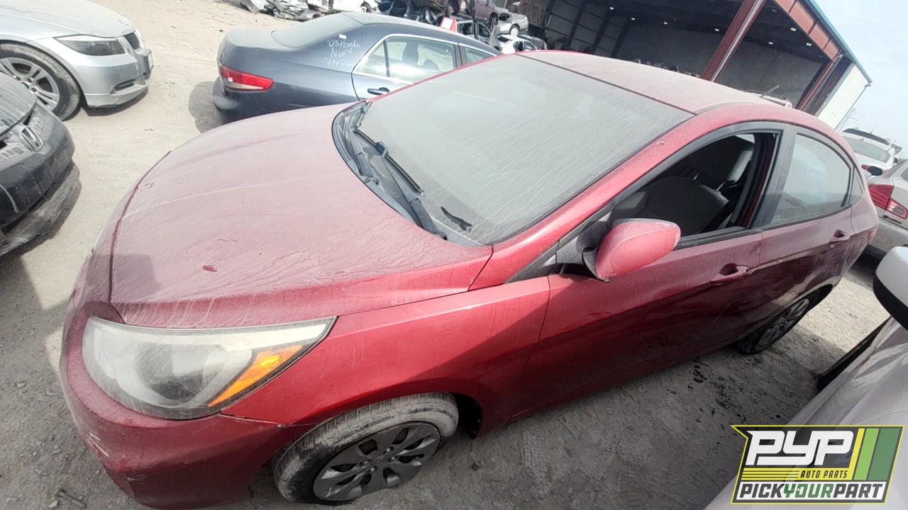 2016 HYUNDAI ACCENT partes disponibles