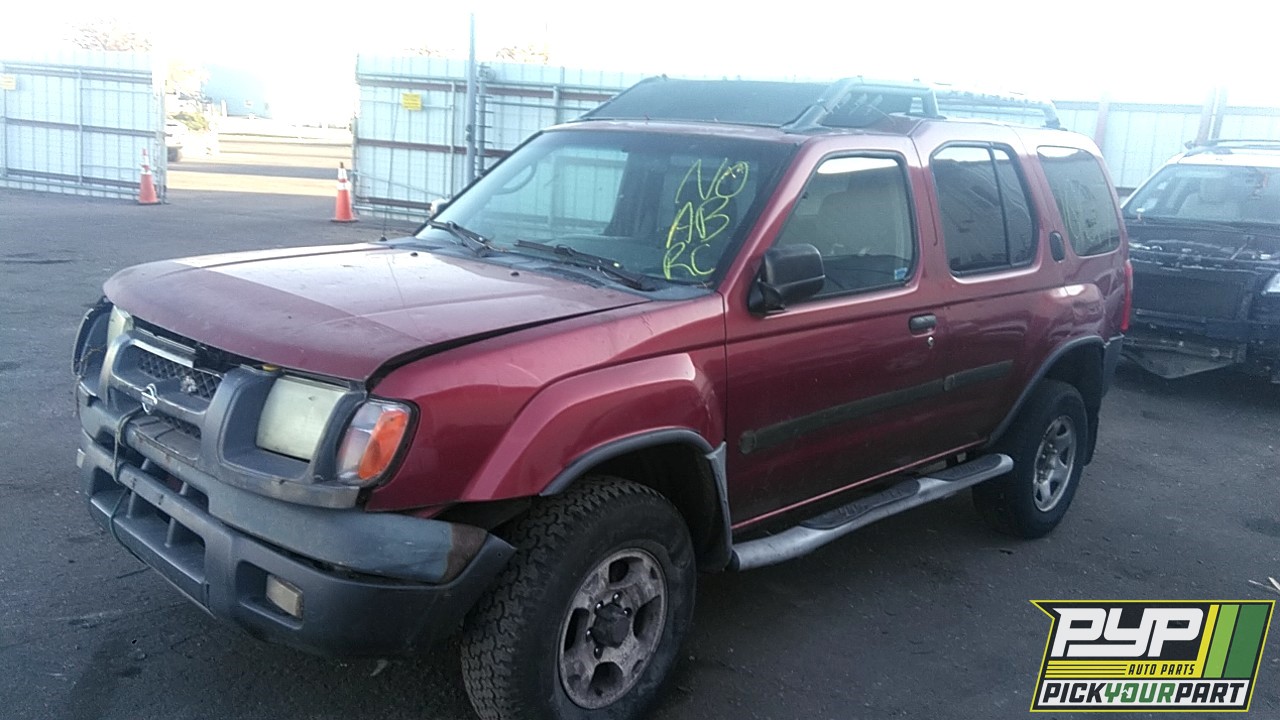 2001 NISSAN XTERRA partes disponibles