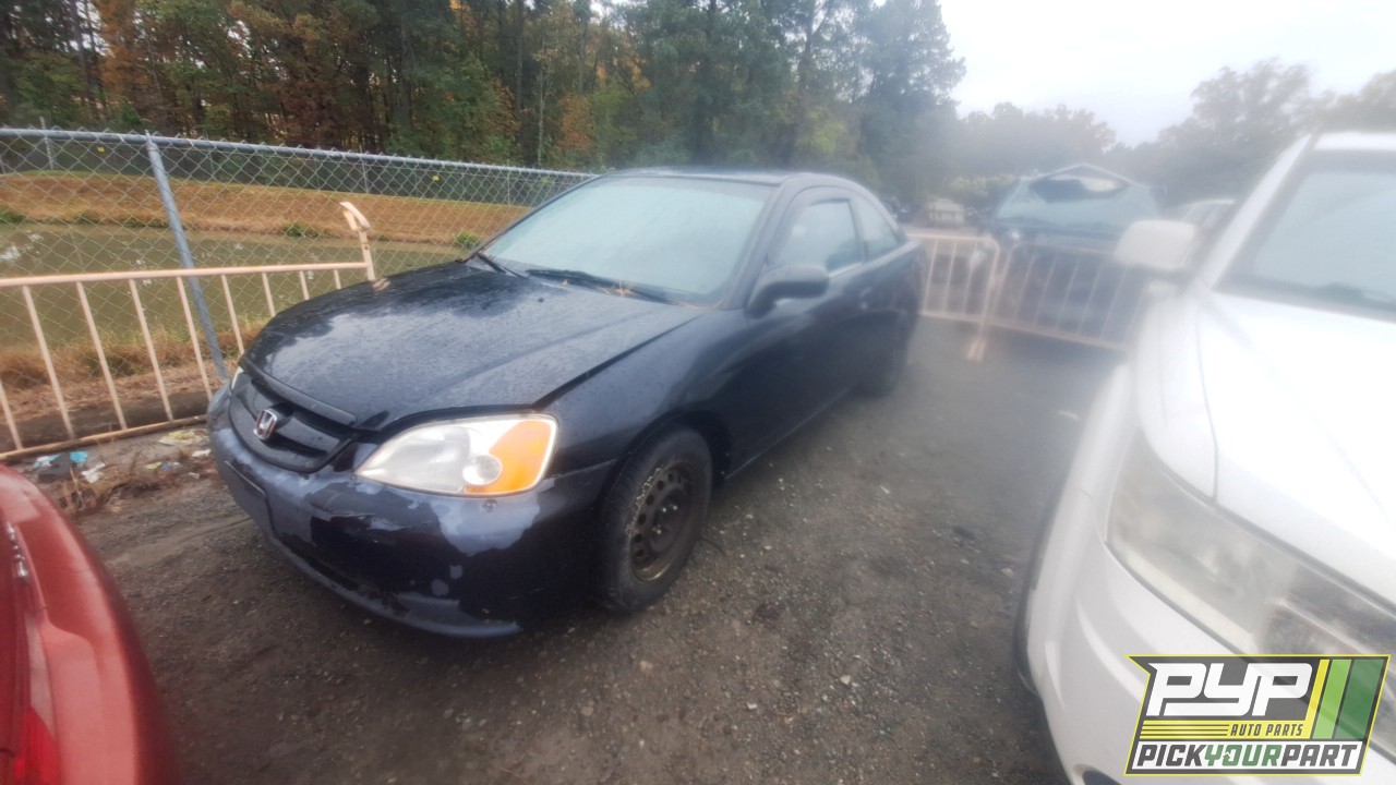 2002 HONDA CIVIC available for parts
