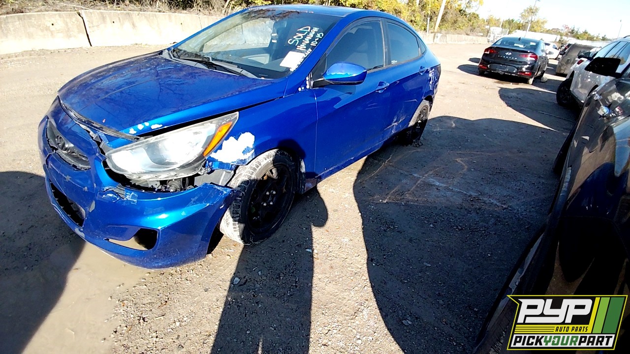 2014 HYUNDAI ACCENT partes disponibles
