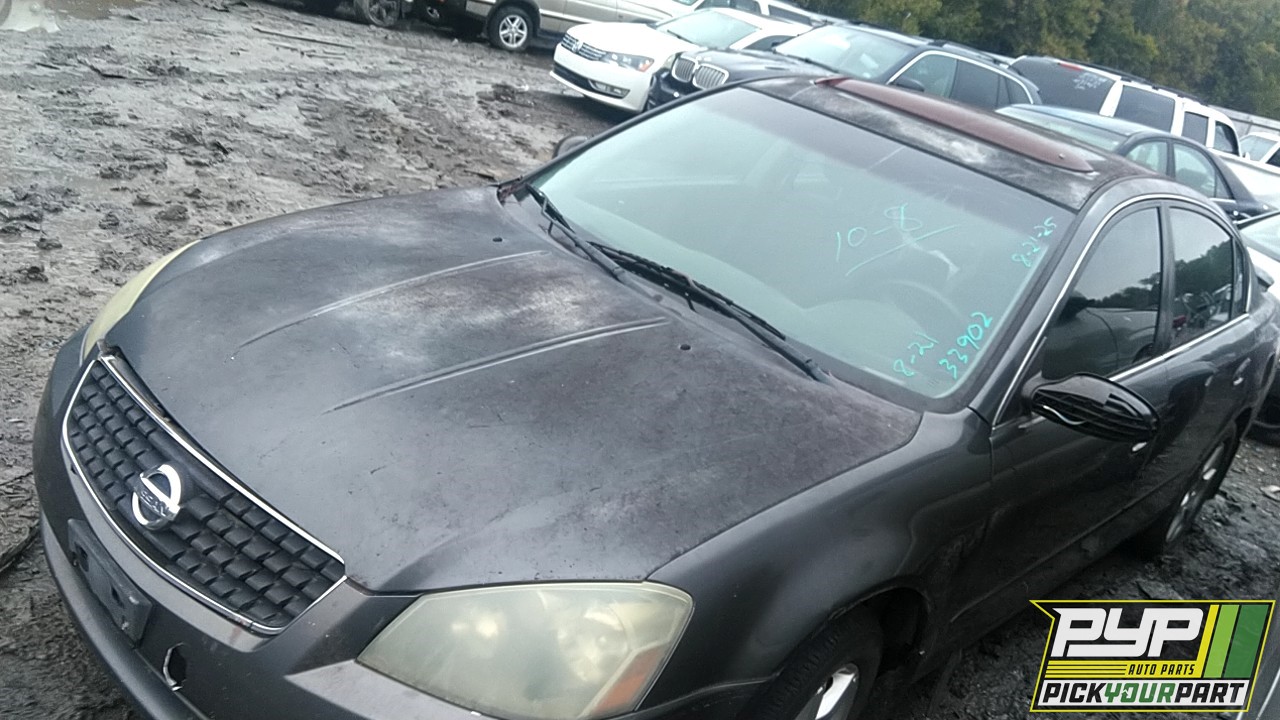 2006 NISSAN ALTIMA partes disponibles