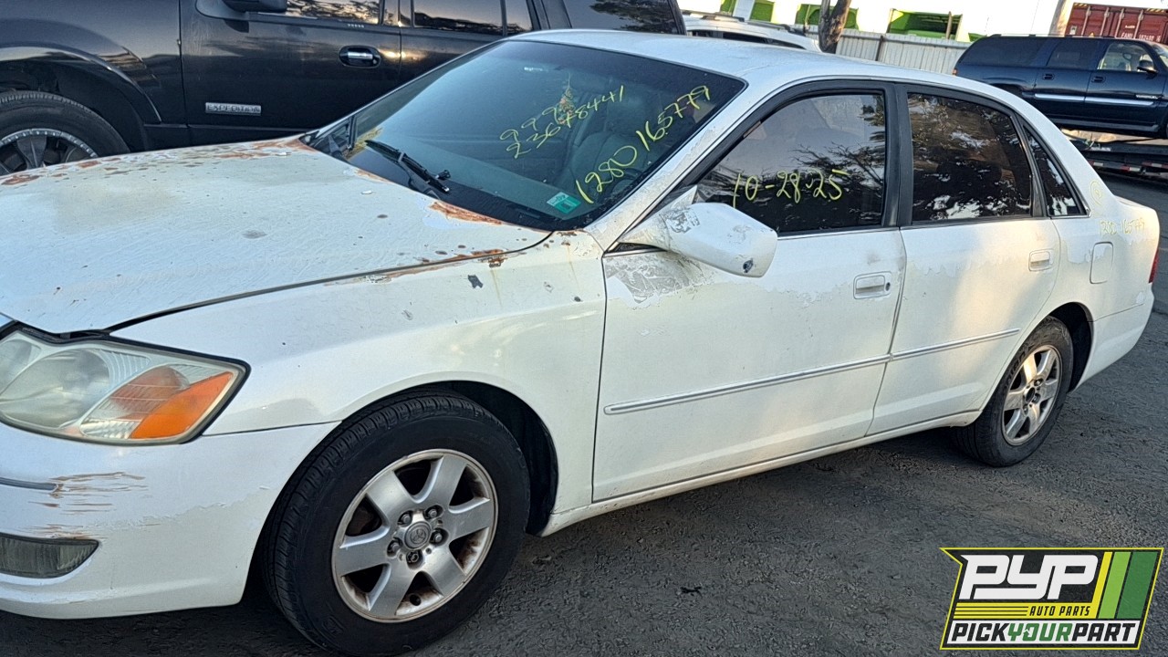 2002 TOYOTA AVALON partes disponibles
