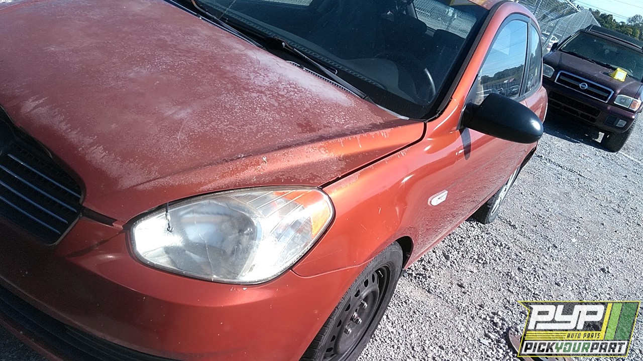 2009 HYUNDAI ACCENT available for parts
