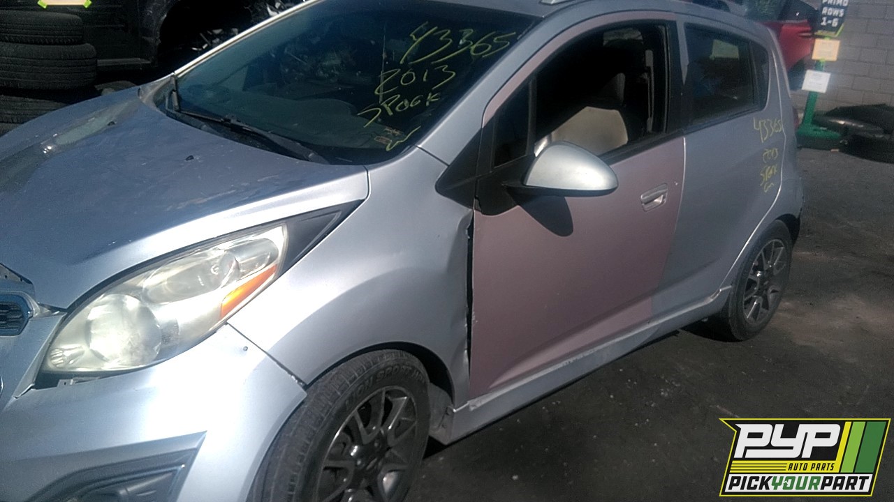 2013 CHEVROLET SPARK partes disponibles