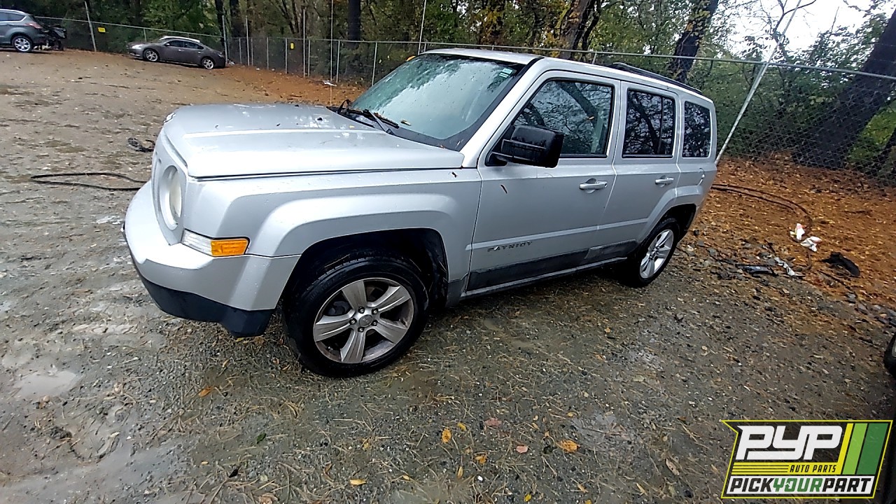 2011 JEEP PATRIOT partes disponibles