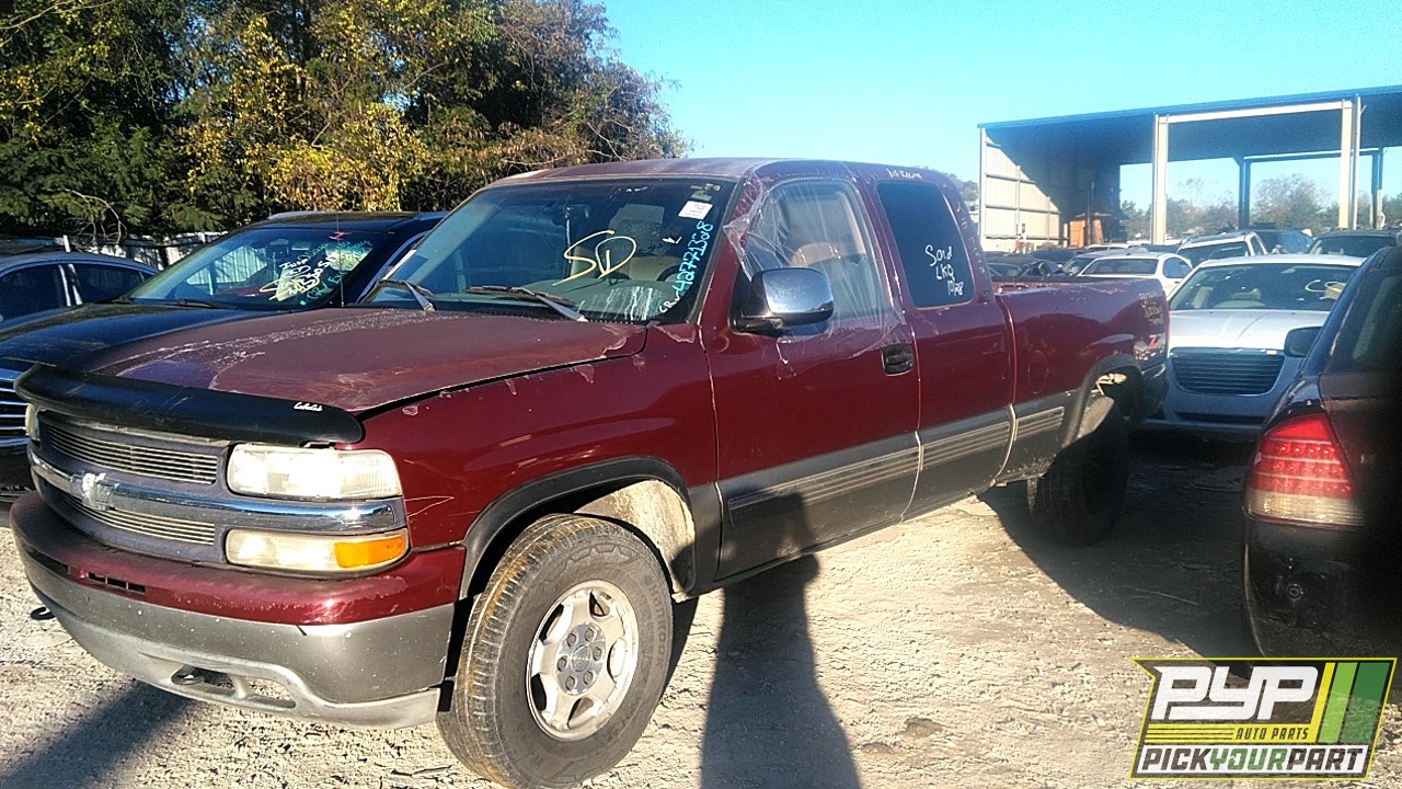 2000 CHEVROLET SILVERADO 1500 partes disponibles