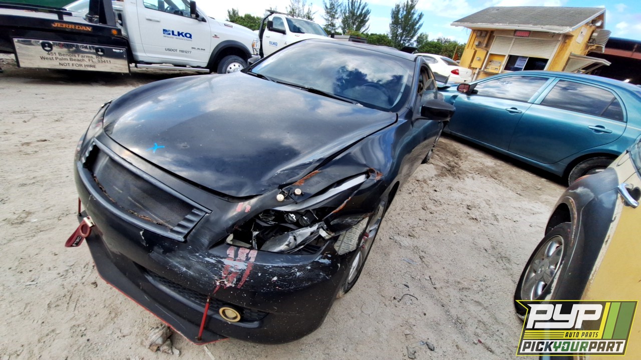 2008 INFINITI G37 partes disponibles
