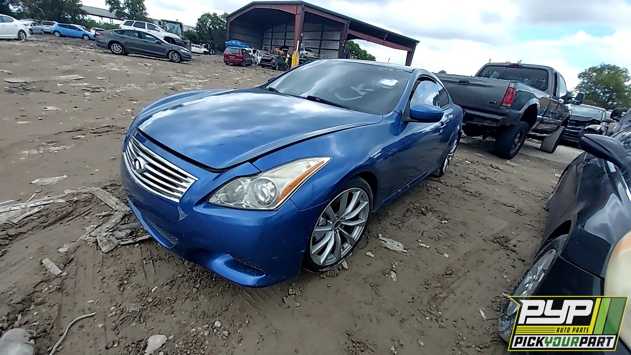 2008 INFINITI G37 partes disponibles