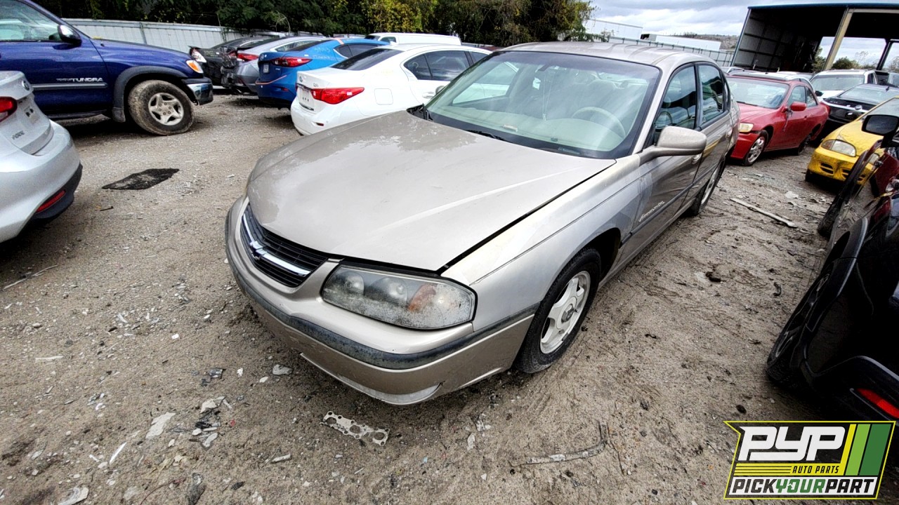 2001 CHEVROLET IMPALA partes disponibles