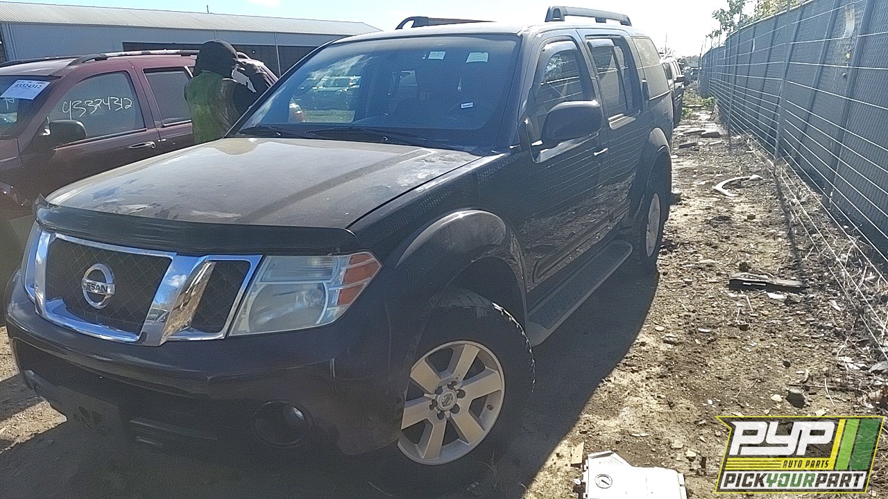2012 NISSAN PATHFINDER partes disponibles