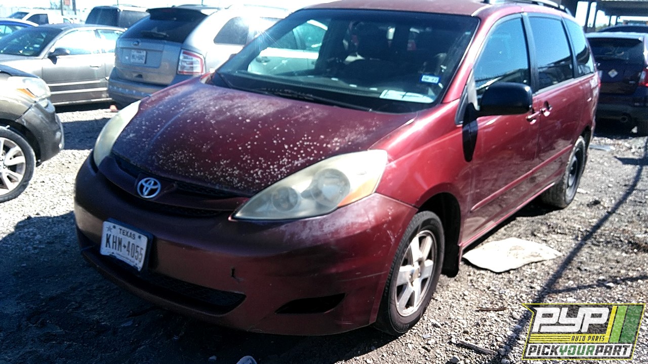 2006 TOYOTA SIENNA partes disponibles