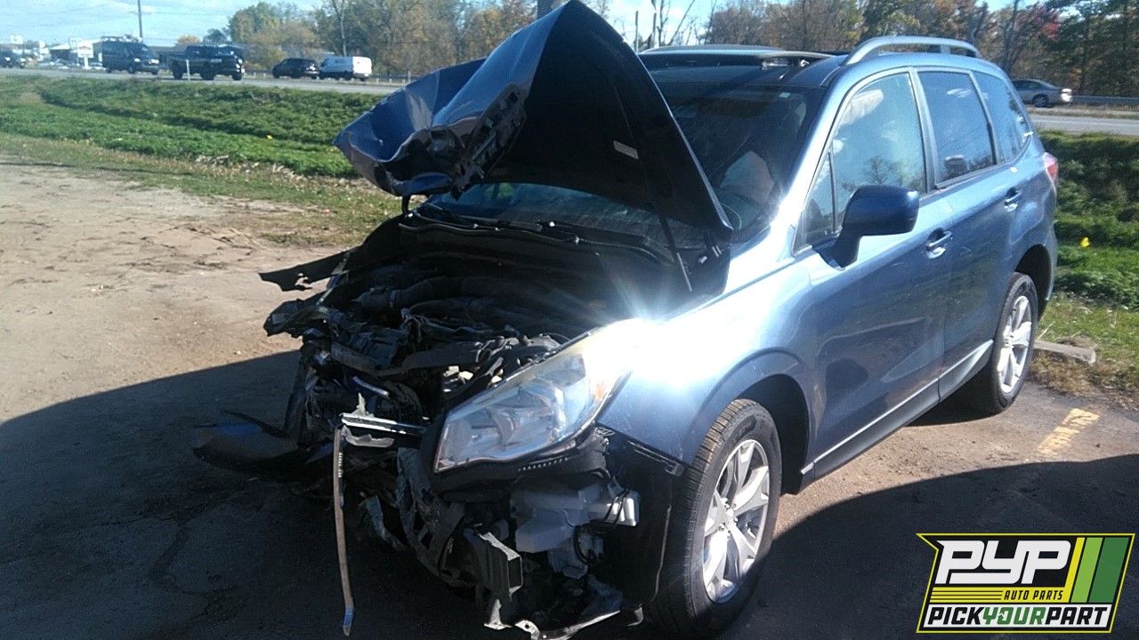 2014 SUBARU FORESTER partes disponibles