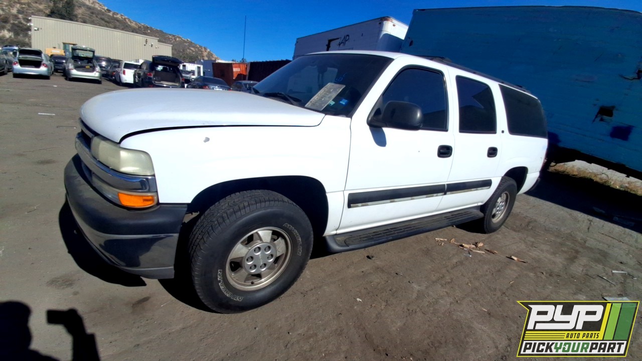 2002 CHEVROLET SUBURBAN 1500 partes disponibles