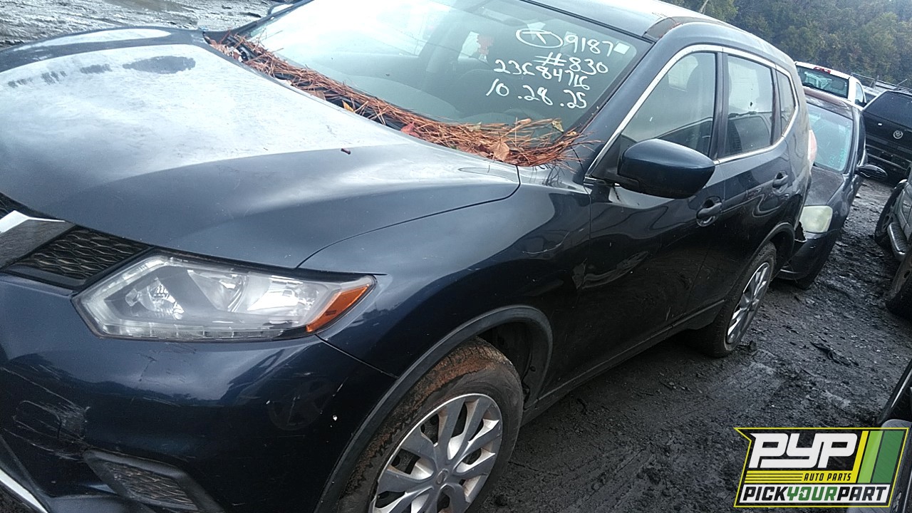 2016 NISSAN ROGUE partes disponibles