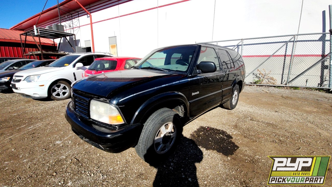 2000 OLDSMOBILE BRAVADA partes disponibles
