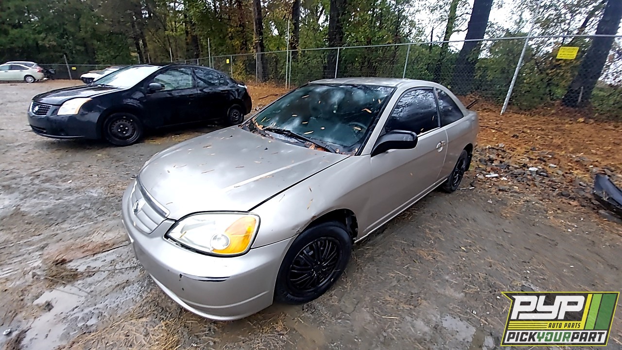2002 HONDA CIVIC partes disponibles
