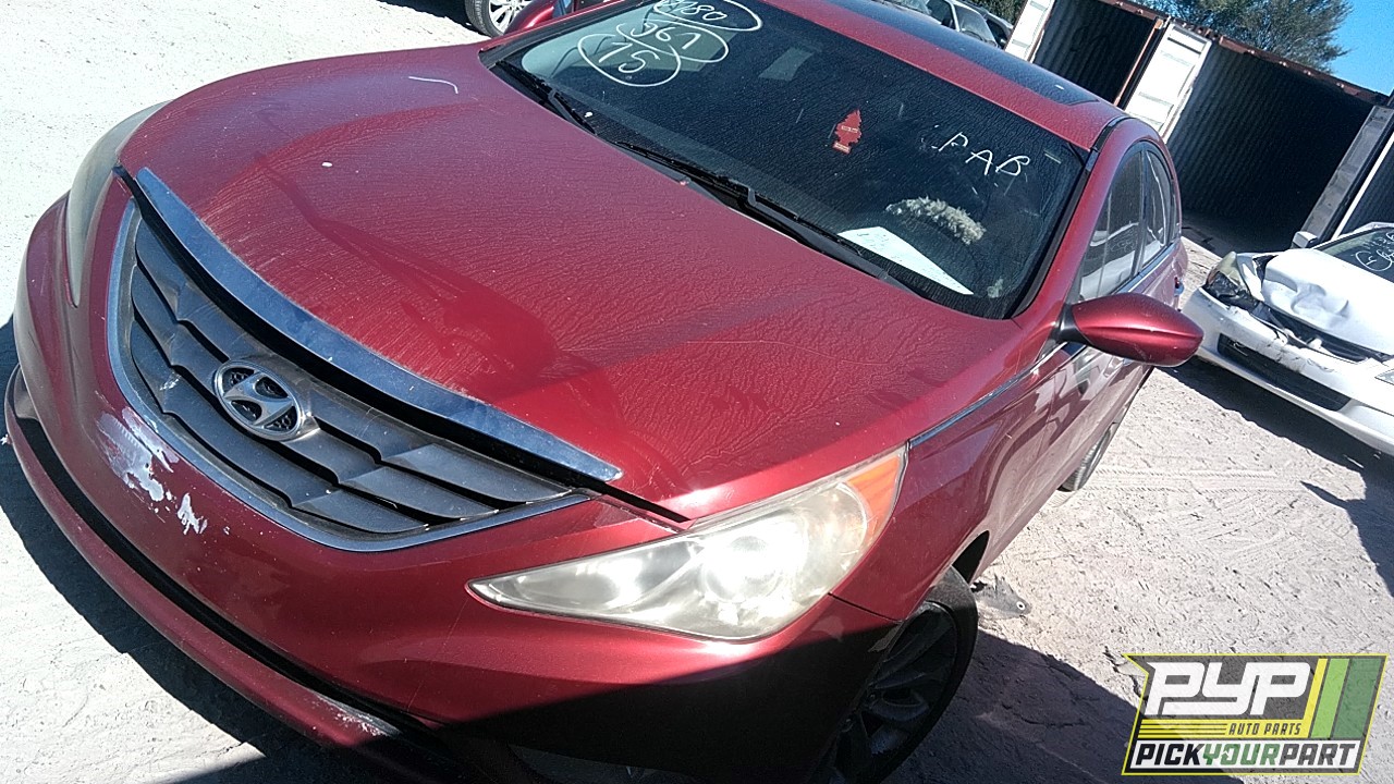2011 HYUNDAI SONATA partes disponibles