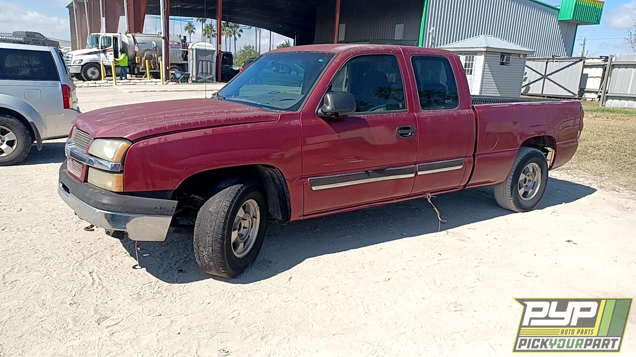 2004 CHEVROLET SILVERADO 1500 available for parts