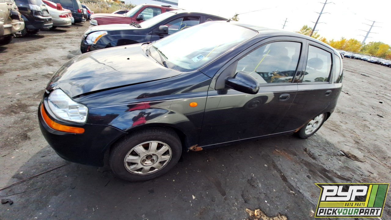 2004 CHEVROLET AVEO available for parts