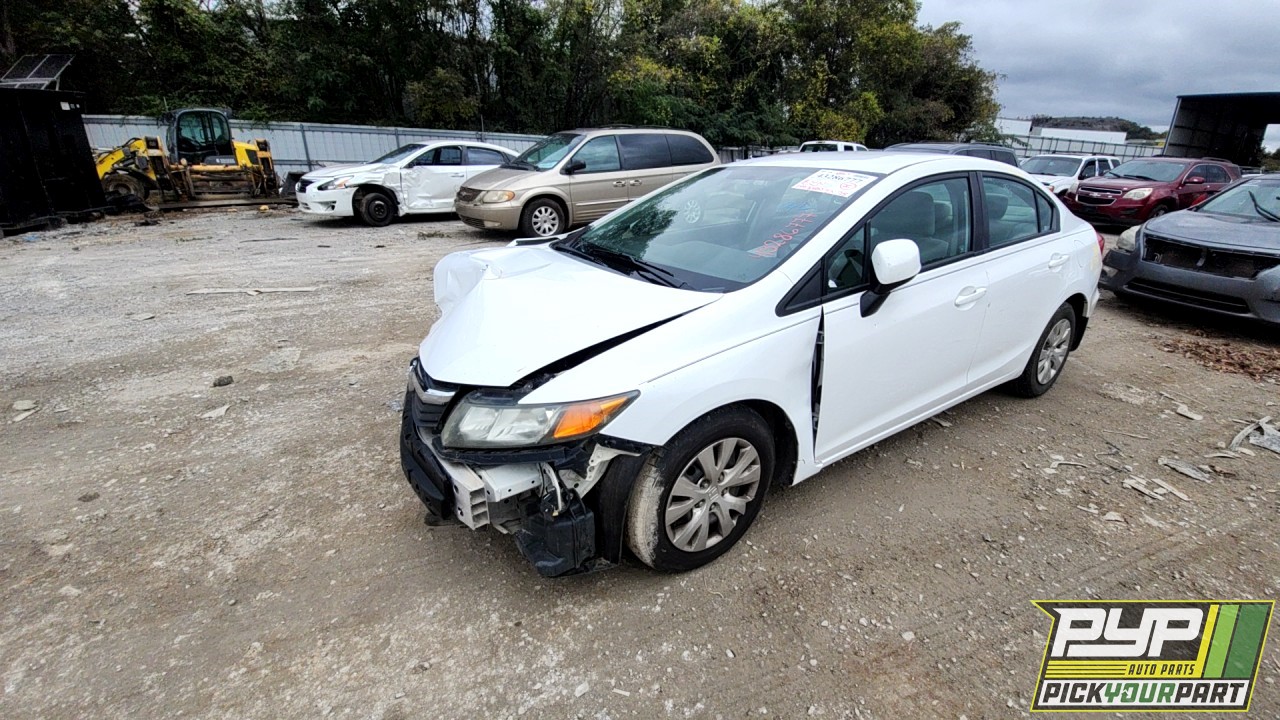 2012 HONDA CIVIC partes disponibles