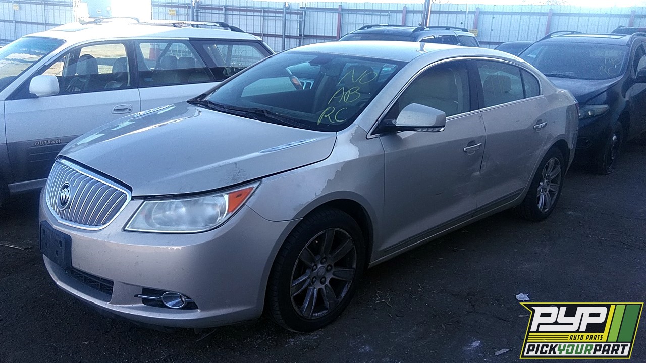 2010 BUICK LACROSSE available for parts