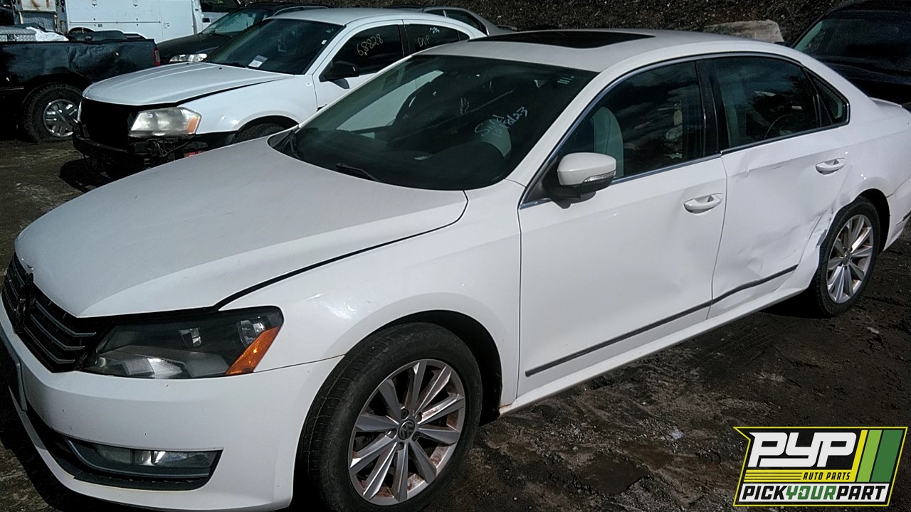 2013 VOLKSWAGEN PASSAT available for parts