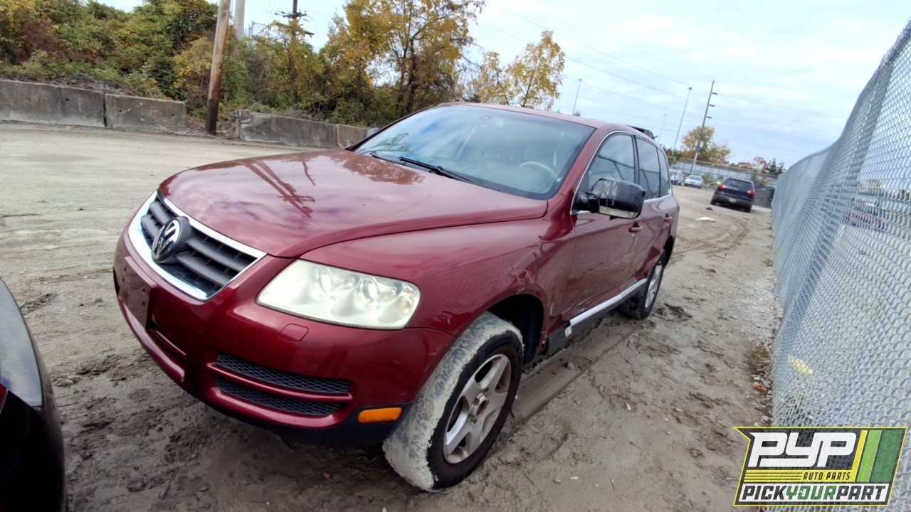 2005 VOLKSWAGEN TOUAREG partes disponibles