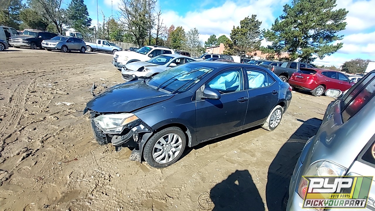 2014 TOYOTA COROLLA partes disponibles
