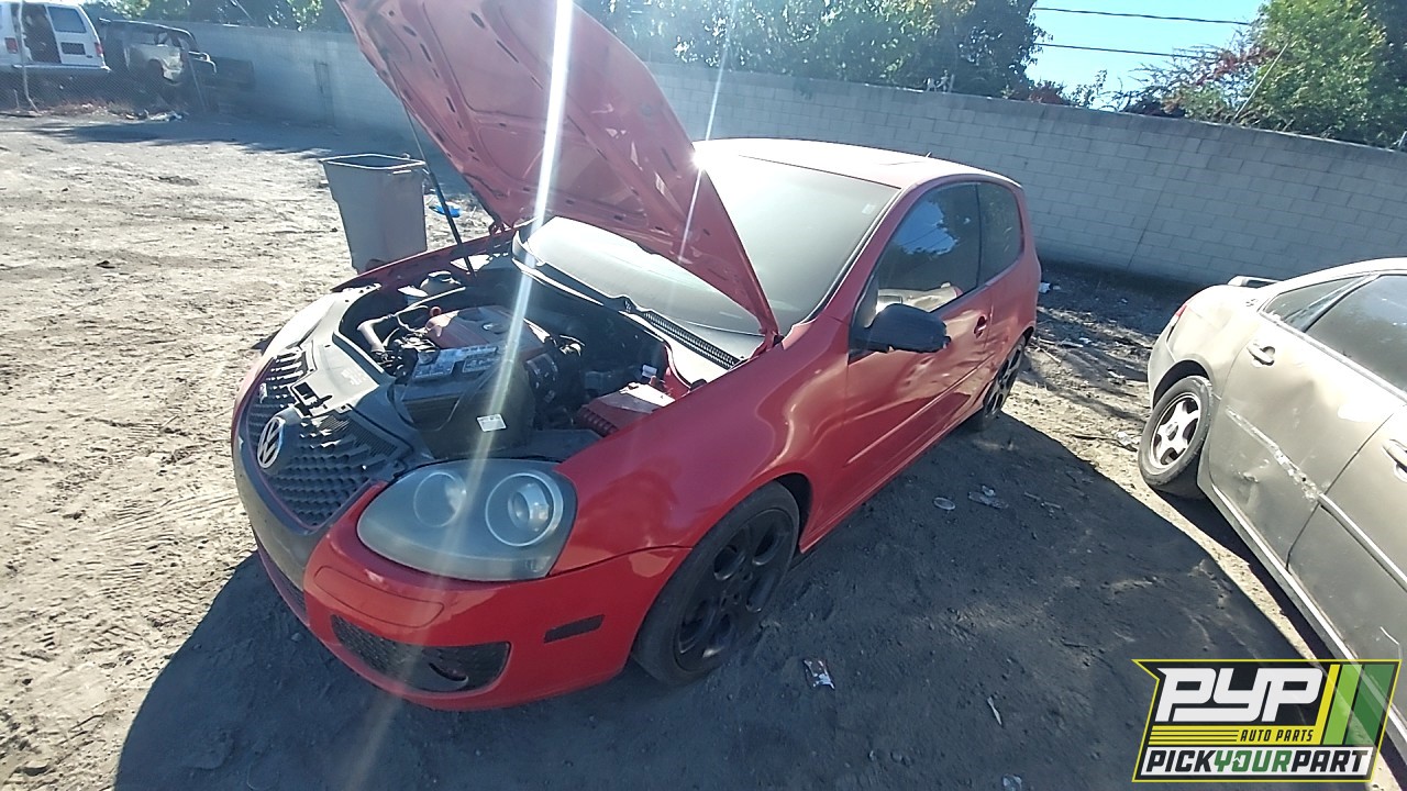 2009 VOLKSWAGEN GTI partes disponibles