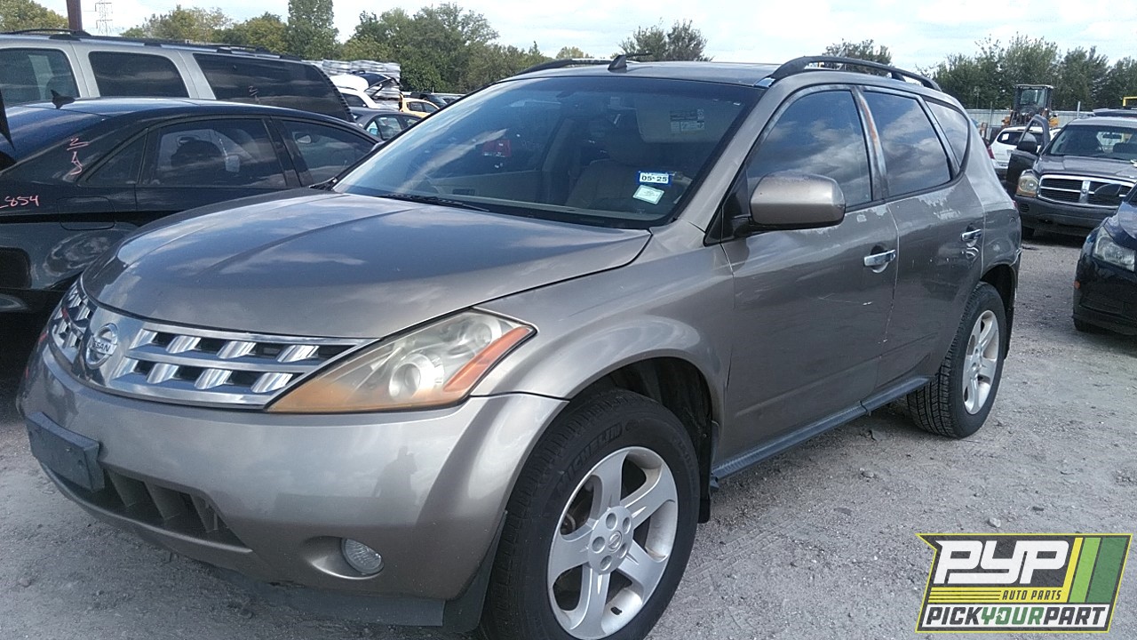 2004 NISSAN MURANO available for parts