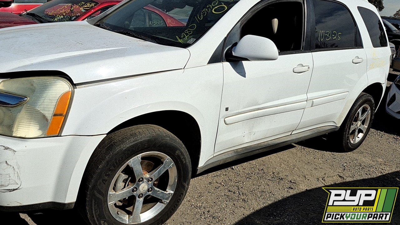 2007 CHEVROLET EQUINOX partes disponibles