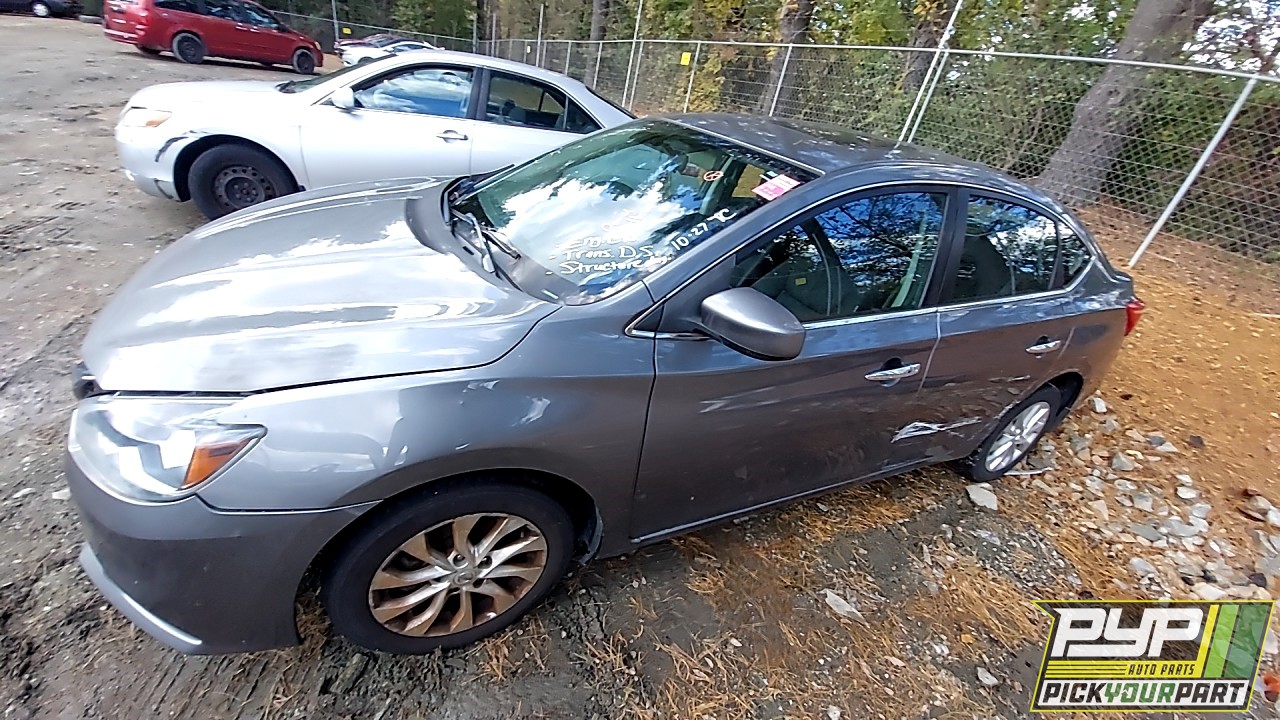 2017 NISSAN SENTRA partes disponibles
