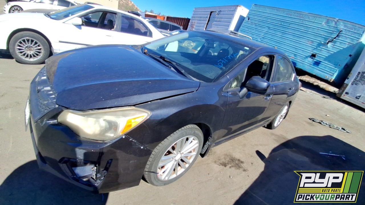 2013 SUBARU IMPREZA available for parts
