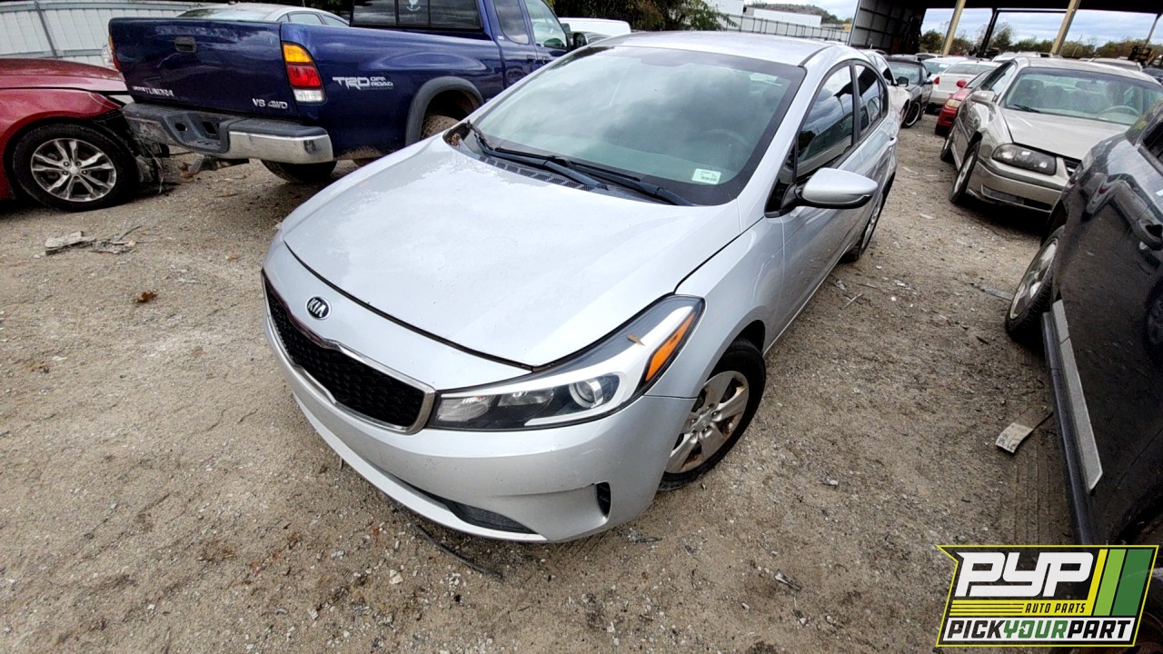 2017 KIA FORTE partes disponibles