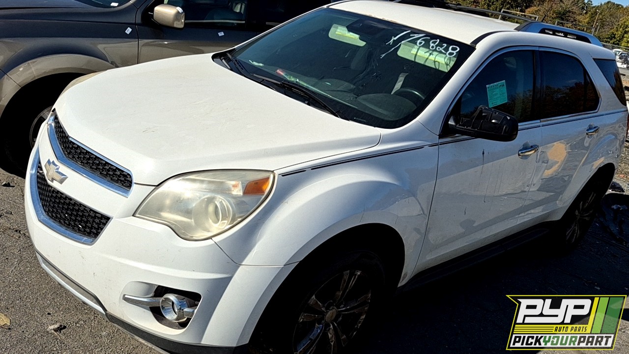 2012 CHEVROLET EQUINOX partes disponibles
