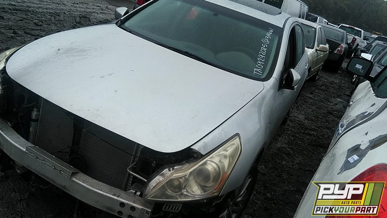 2012 INFINITI G37 available for parts