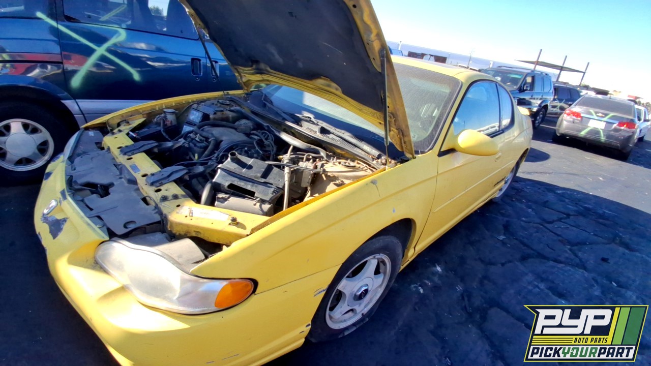 2002 CHEVROLET MONTE CARLO partes disponibles