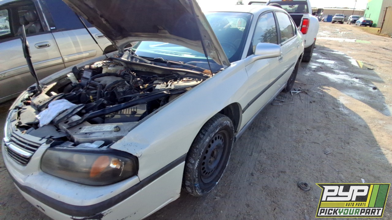 2004 CHEVROLET IMPALA partes disponibles