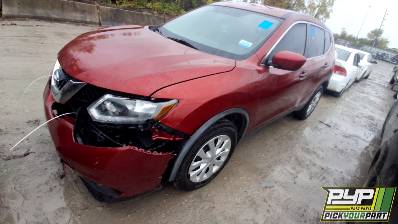 2016 NISSAN ROGUE partes disponibles
