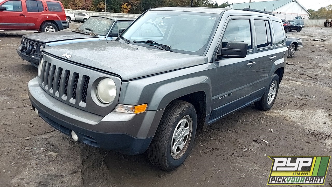 2012 JEEP PATRIOT partes disponibles