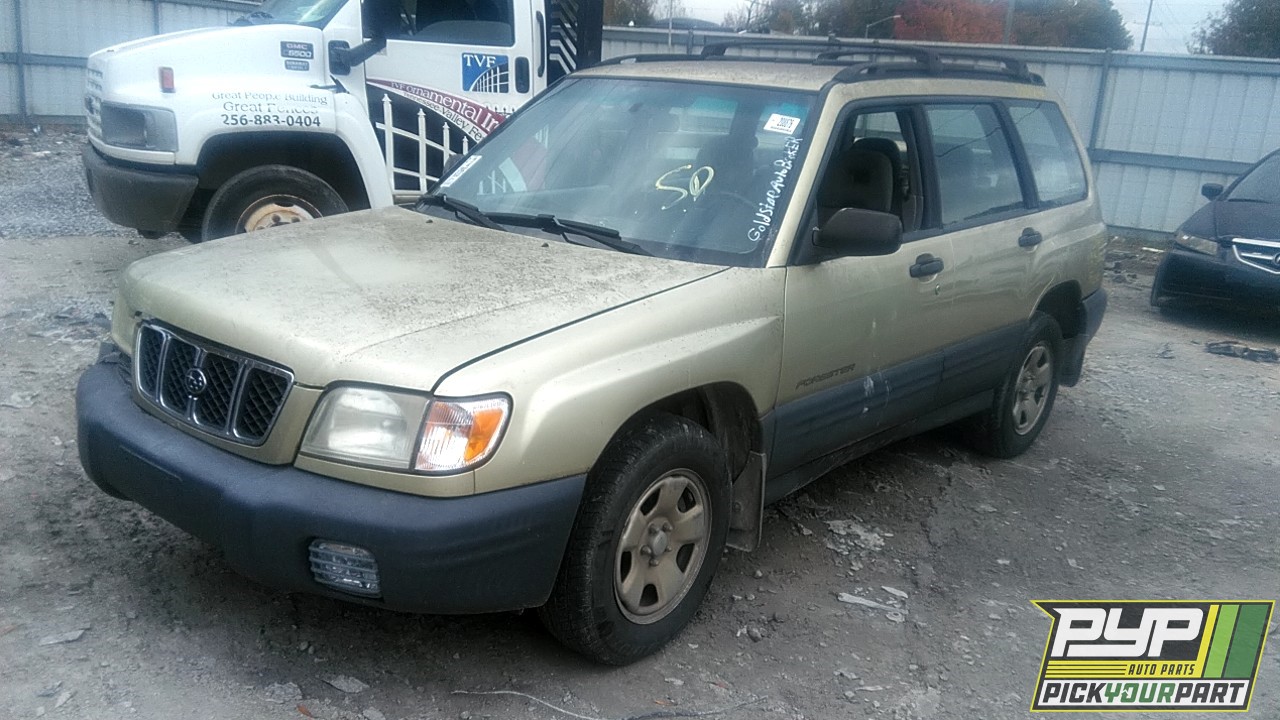 2002 SUBARU FORESTER partes disponibles