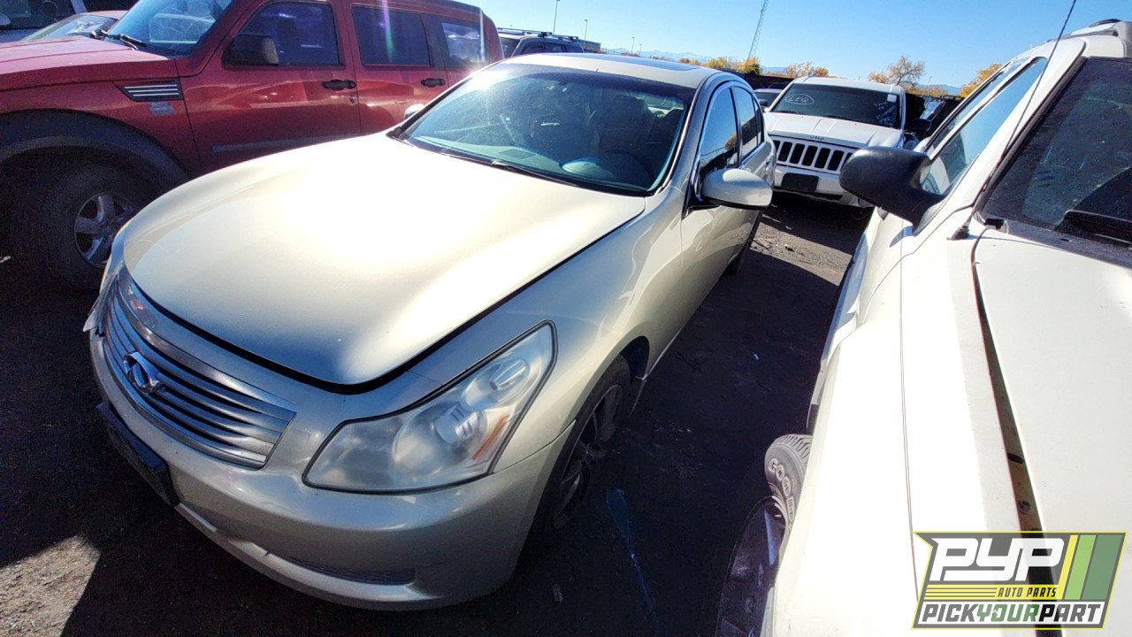 2007 INFINITI G35 available for parts