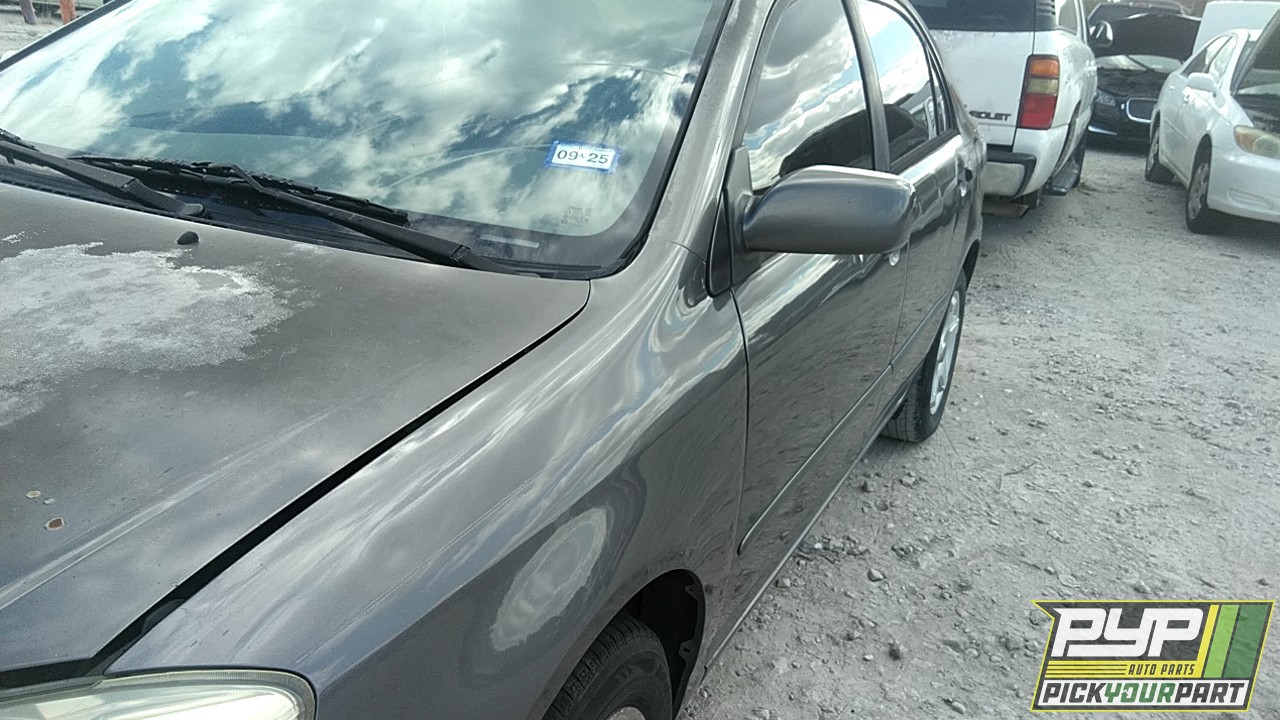 2008 TOYOTA COROLLA partes disponibles
