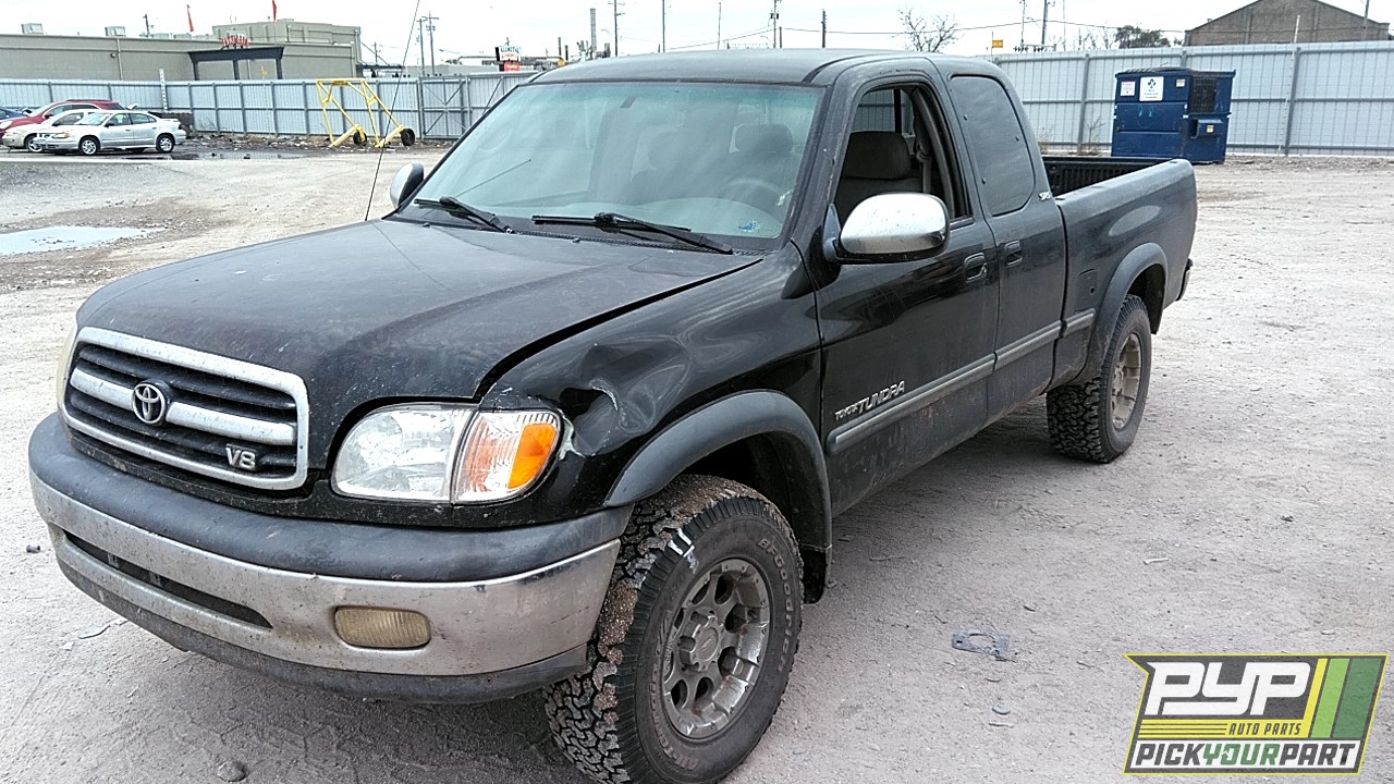 2000 TOYOTA TUNDRA partes disponibles