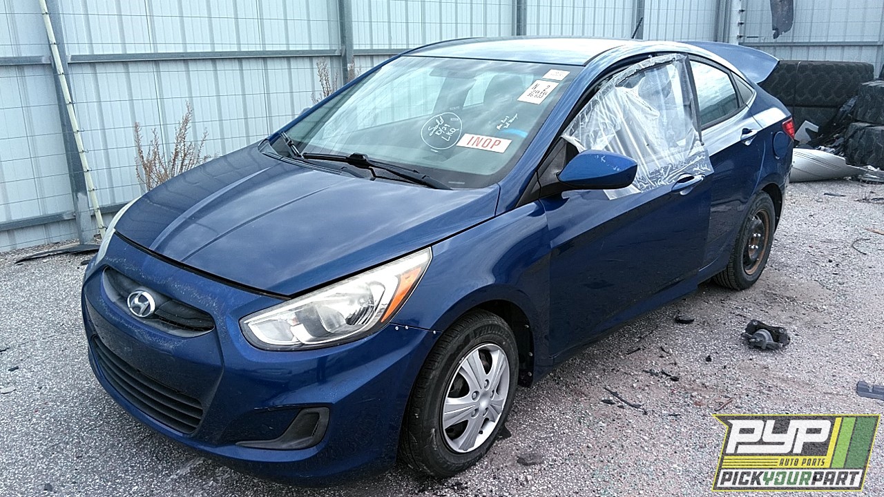 2016 HYUNDAI ACCENT available for parts