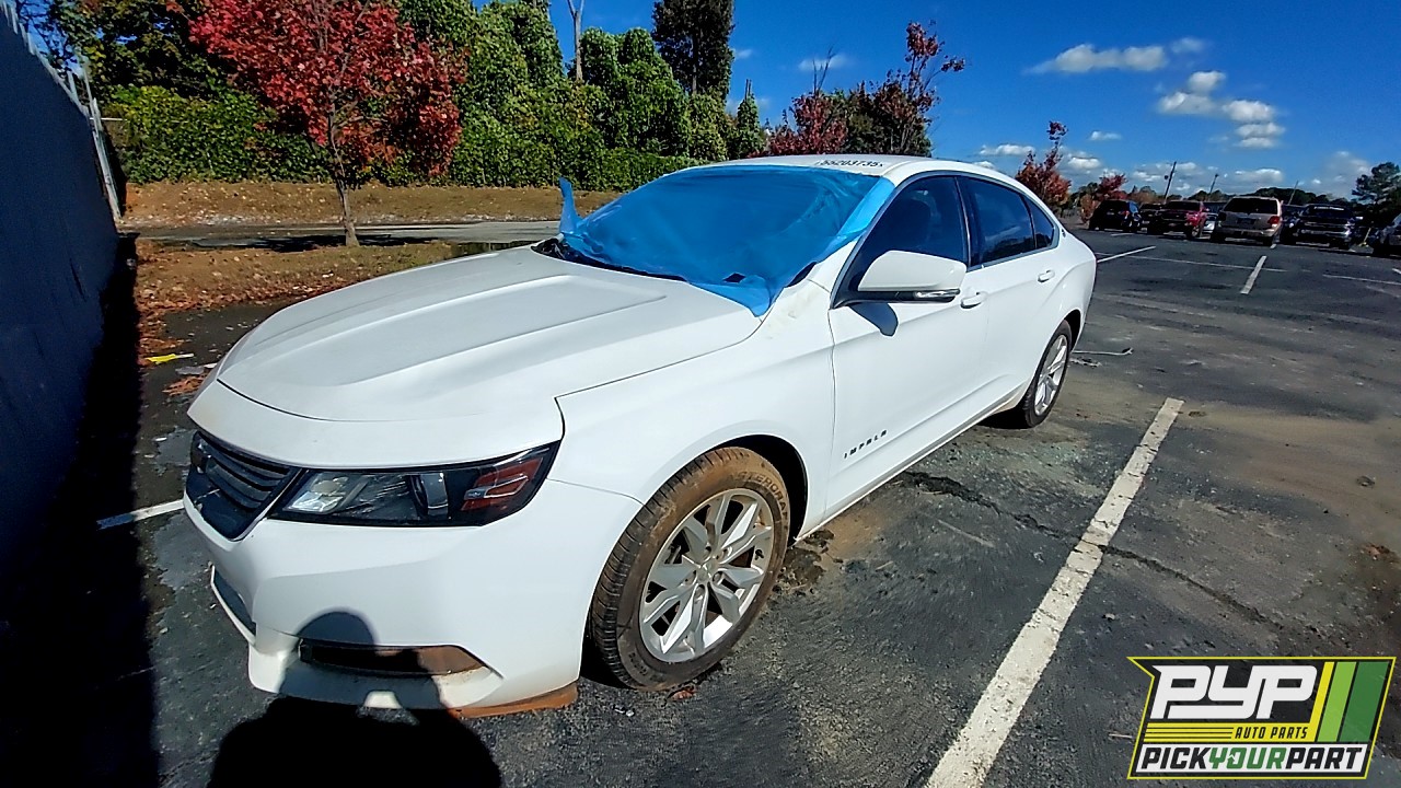 2017 CHEVROLET IMPALA partes disponibles