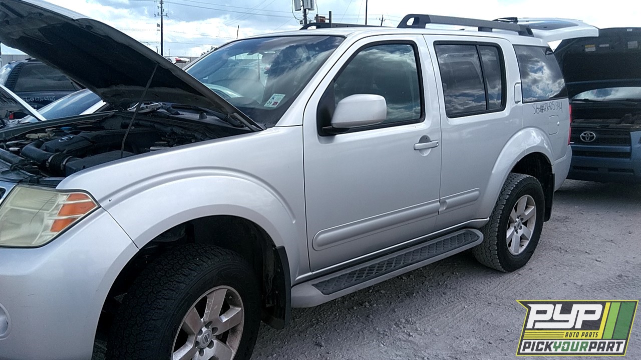 2010 NISSAN PATHFINDER partes disponibles